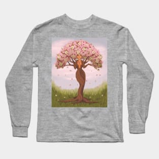 Cherry Blossom Bombshell Long Sleeve T-Shirt